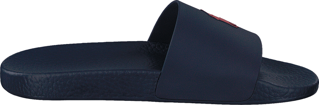 Signature Pony Slide Navy/Red Pp