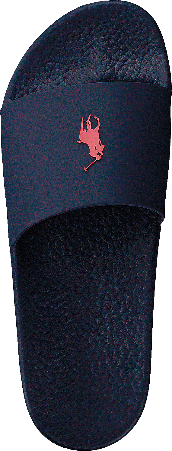 Signature Pony Slide Navy/Red Pp