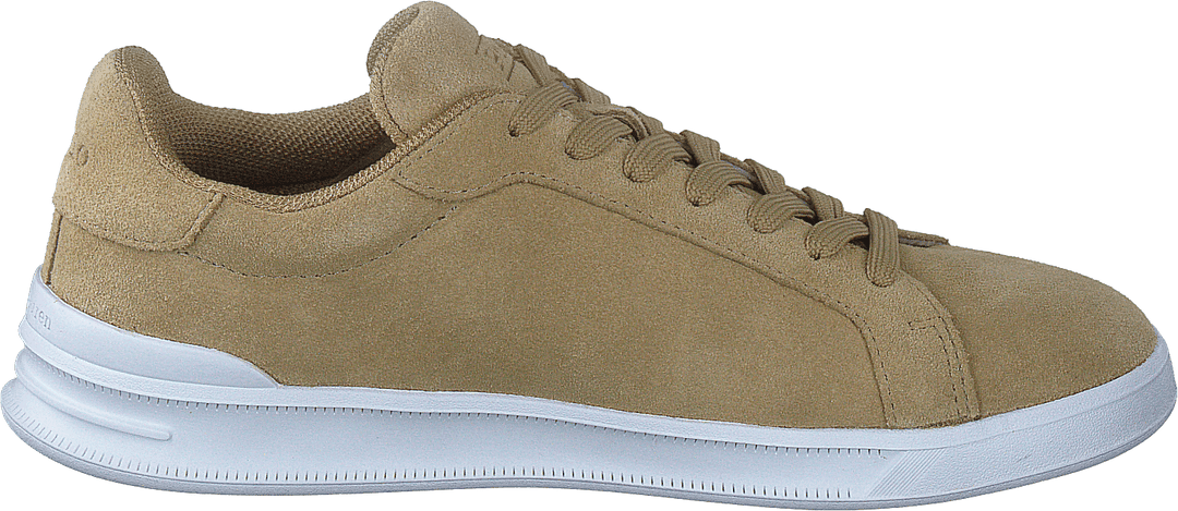 Heritage Court II Suede Sneaker Bone/College Green Pp
