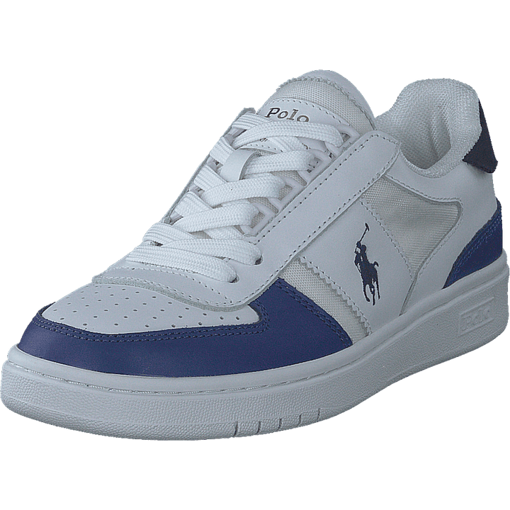 Court Low-Top Sneaker White/Navy/Royal
