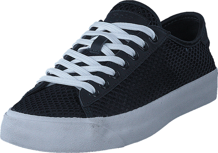 Nelson Nahka-Trim Mesh Sneaker Hunter Navy