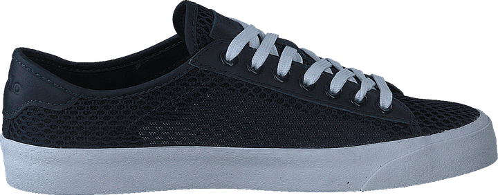 Nelson Nahka-Trim Mesh Sneaker Hunter Navy