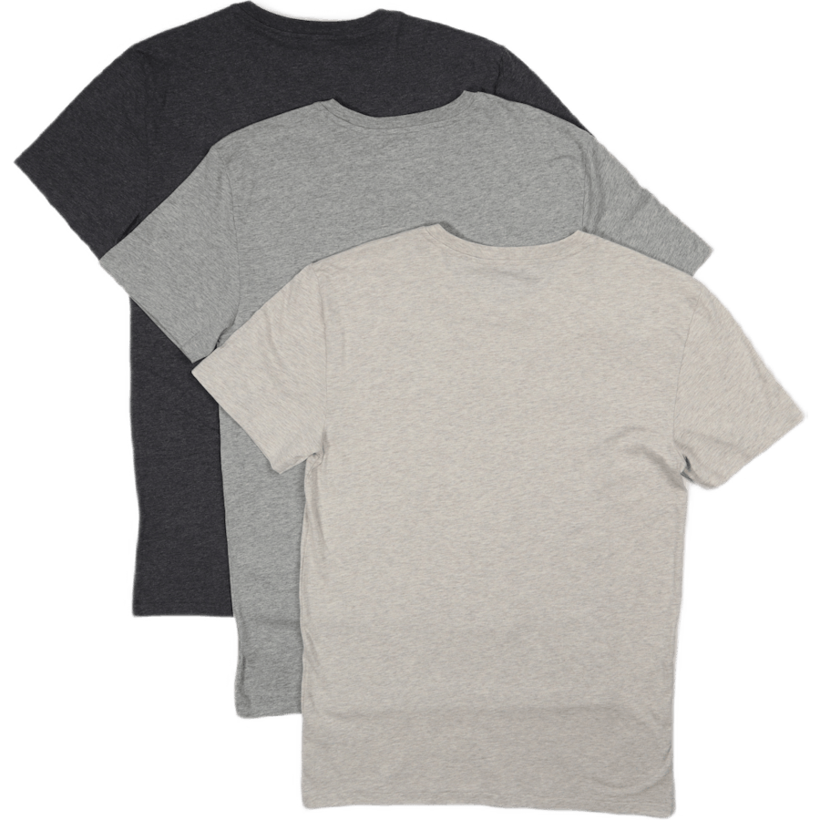 Slim Crewneck 3-Pack 3Pk And Htr/Lt Sp Gry/Chcl Htr