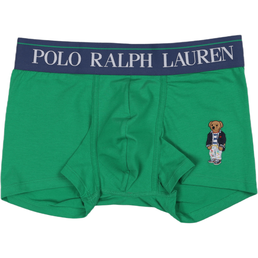 Polo Bear Stretch Cotton Trunk Cruise Green Bear