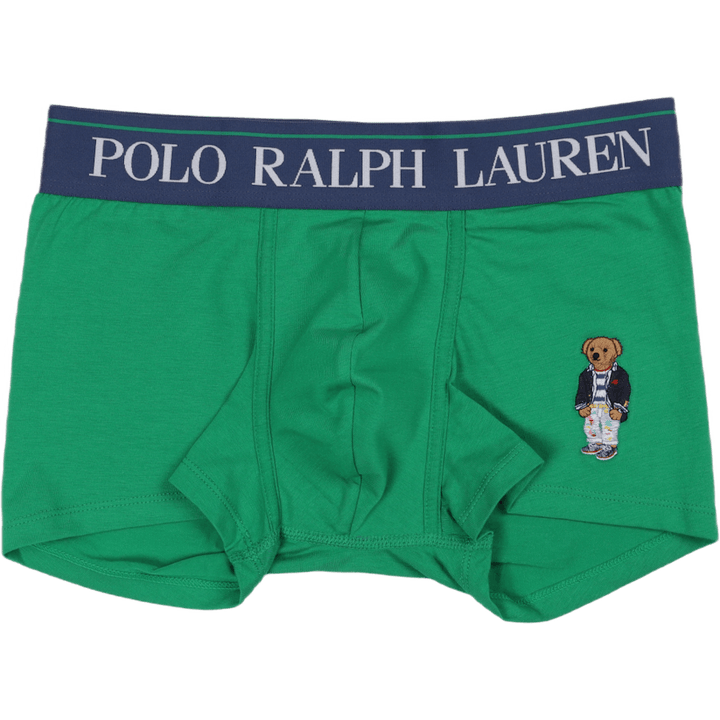 Polo Bear Stretch Cotton Trunk Cruise Green Bear