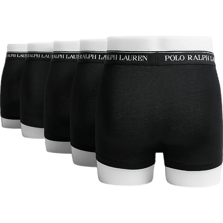 Classico tronco in cotone elasticizzato 5 pezzi 5PK nero