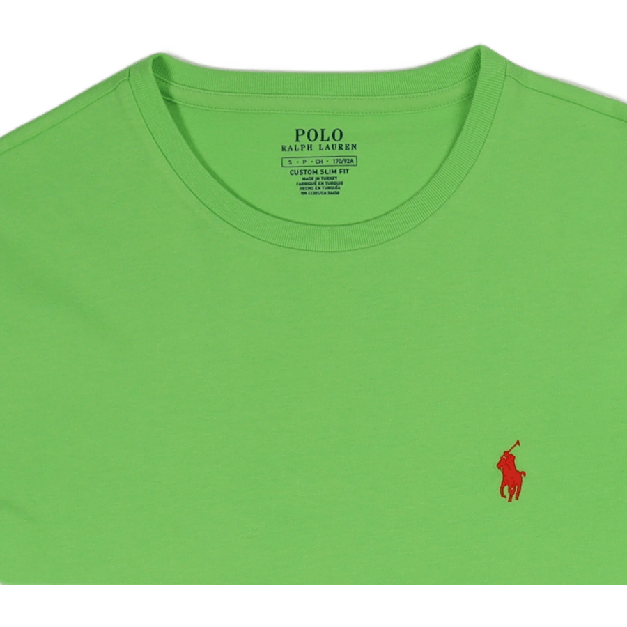 Polo Ralph Lauren Custom Slim Fit Jersey Crewneck T-Shirt