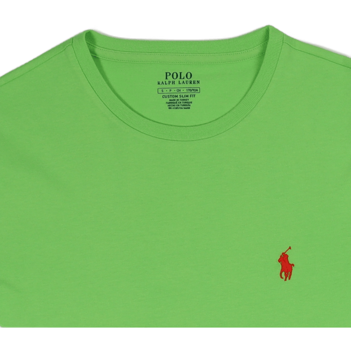 Polo Ralph Lauren Custom Slim Fit Jersey Crewneck T-Shirt