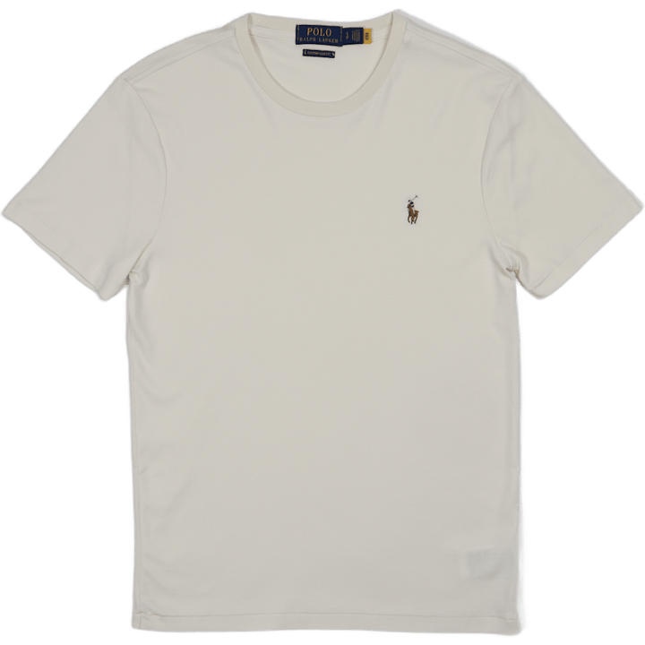 Custom Slim Fit Soft Cotton T-Shirt Antique Cream