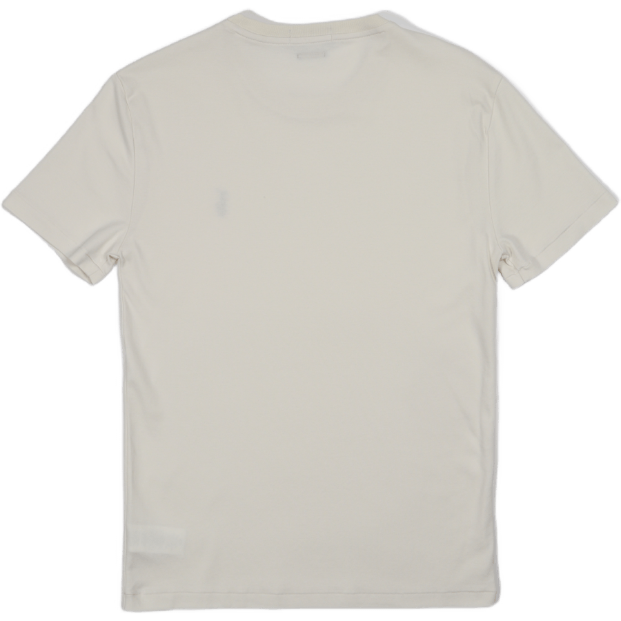 Custom Slim Fit Soft Cotton T-Shirt Antique Cream