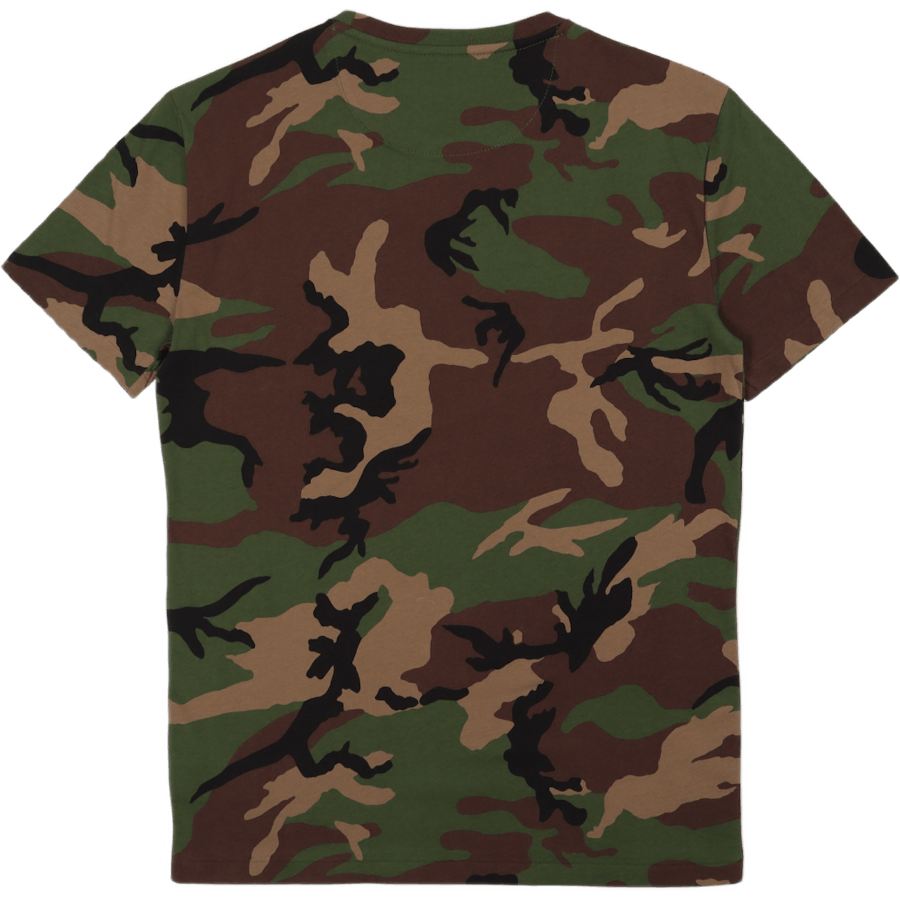 Vlastní tričko Slim Fit Camo Pocket T-Shirt Surplus Camo