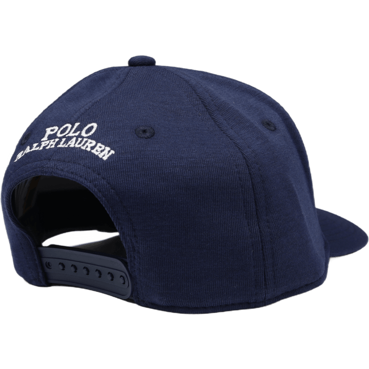 Berretto a sfera Newport Navy in jacquard a doppia maglia