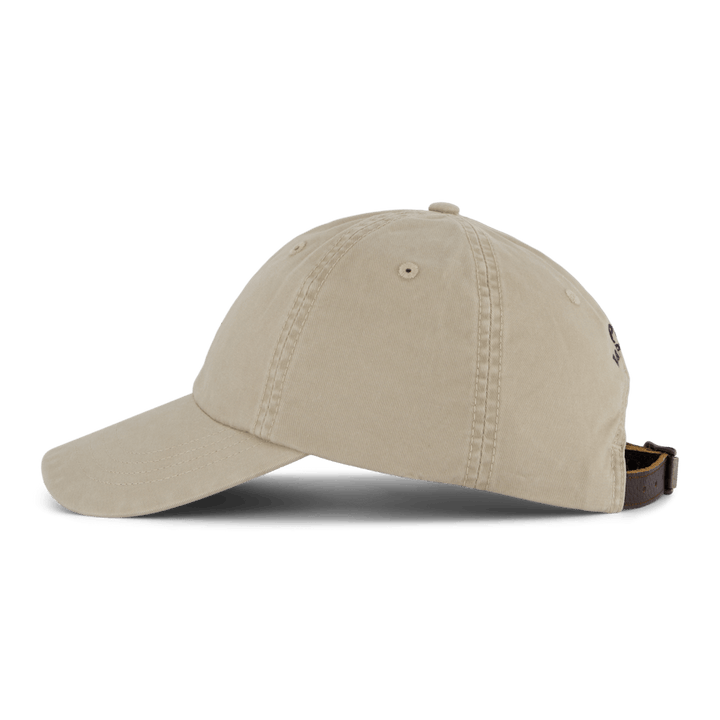 Stretch-Cotton Twill Ball Cap Khaki Tan