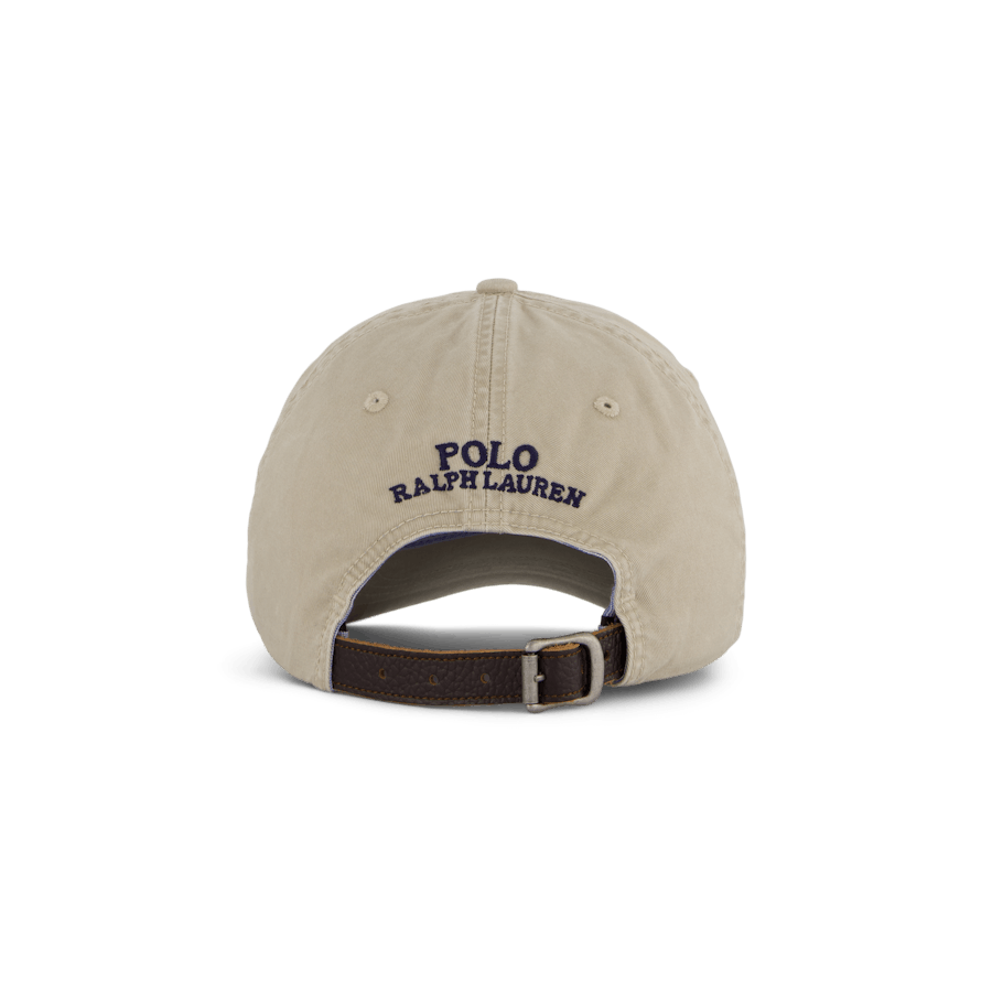 Stretch-Cotton Twill Ball Cap Khaki Tan