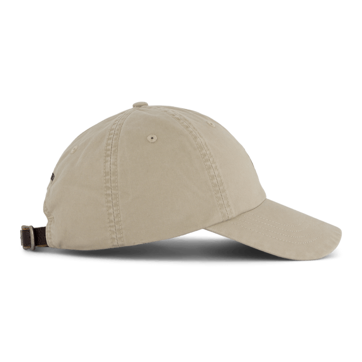 Stretch-Cotton Twill Ball Cap Khaki Tan