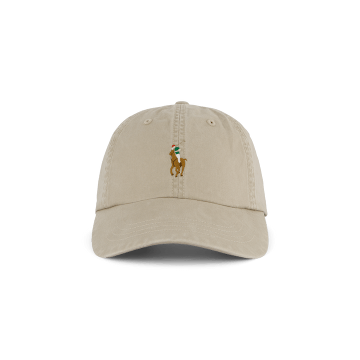 Stretch-Cotton Twill Ball Cap Khaki Tan