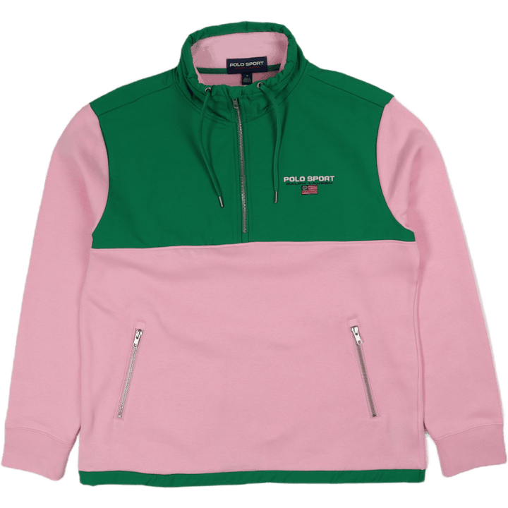 Polo Sport Hybrid Sweatshirt Carmel Pink/Cruise Green