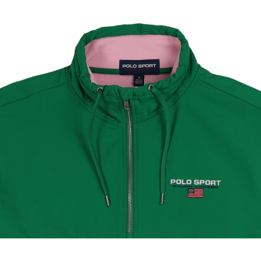Polo Sport Hybrid Sweatshirt Carmel Pink/Cruise Green