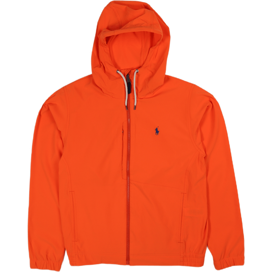 Packable Hooded Jacket Sailing Orange