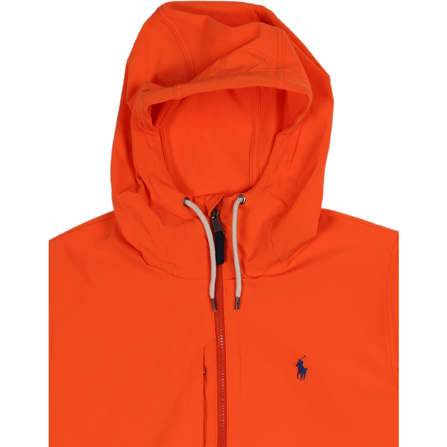 Packable Hooded Jacket Sailing Orange