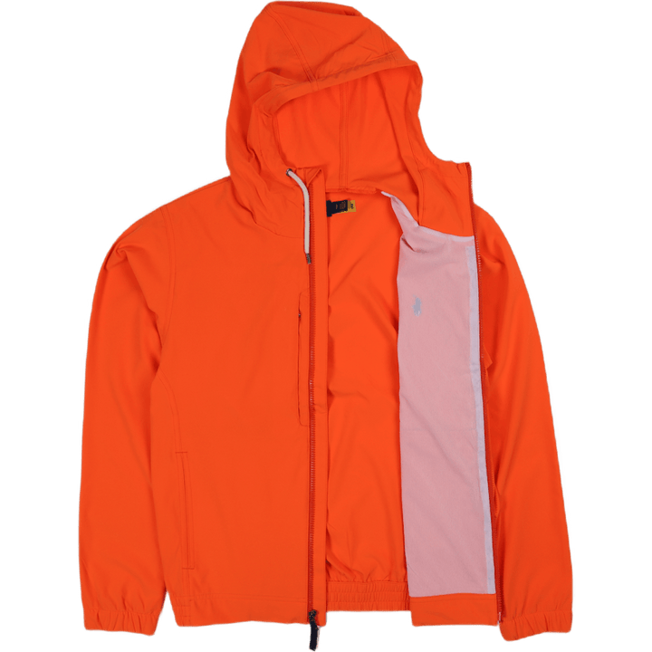 Packable Hooded Jacket Sailing Orange