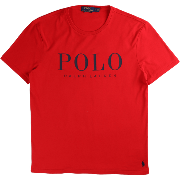 Custom Slim Fit Logo Jersey T-Shirt Rl 2000 Red