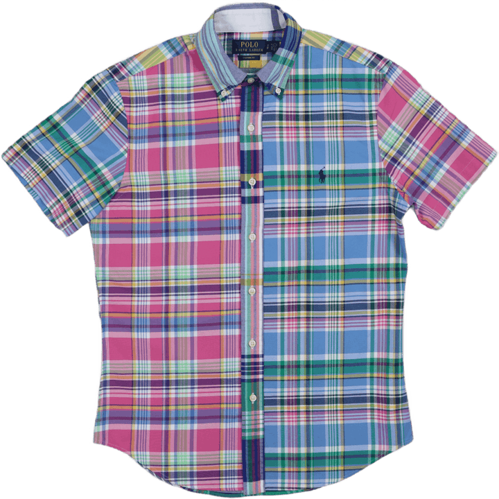 Camicia da donna a quadri Oxford Fun Fit 5605 Preppy Multi Funshirt