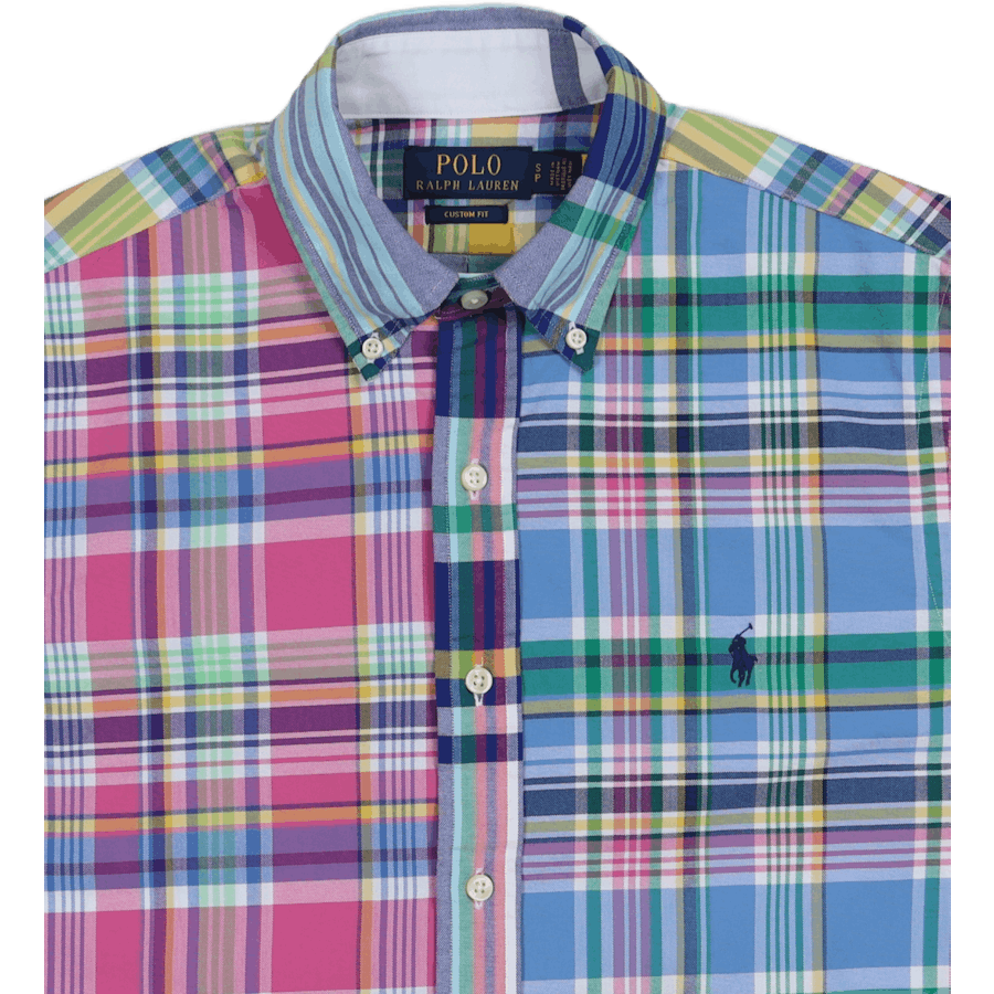 Camicia da donna a quadri Oxford Fun Fit 5605 Preppy Multi Funshirt