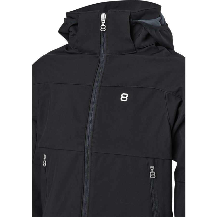 Muler Jr Softshell Jacket Black
