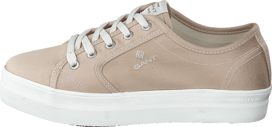 Leisha Low Lace Shoes Putty Cream