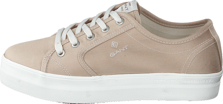 Leisha Low Lace Shoes Putty Cream