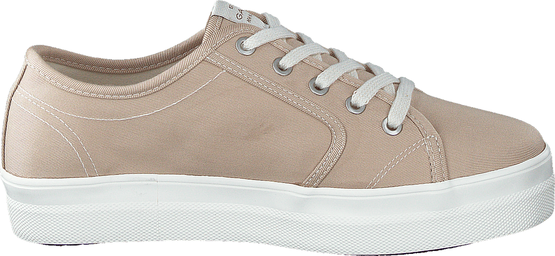 Leisha Low Lace Shoes Putty Cream