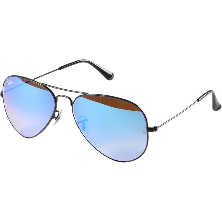 Aviator Large Metall Schwarz 002/4o 58