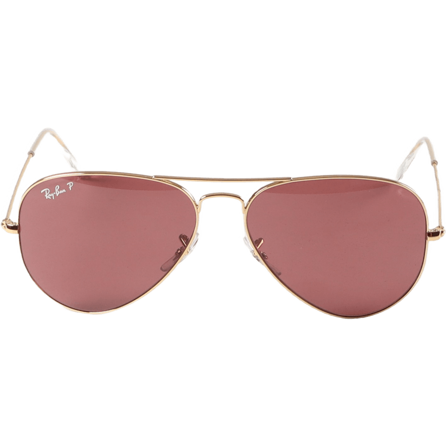 Aviator Großes Metall Legende Gold 9196af/58