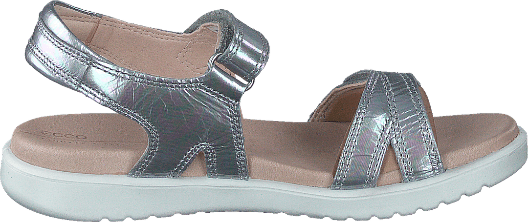 Ecco Flora Silver Iridescent