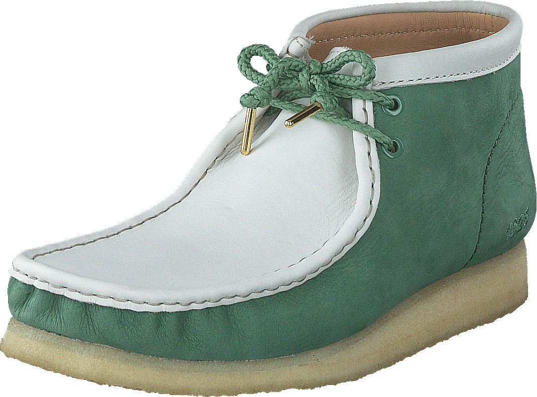 Wallabee Stiefel Vcy Grün Nubuk