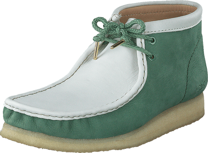 Wallabee Stiefel Vcy Grün Nubuk