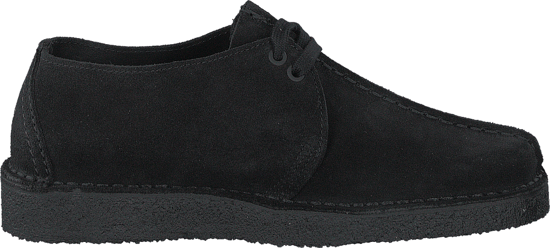 Desert Trek Black Suede
