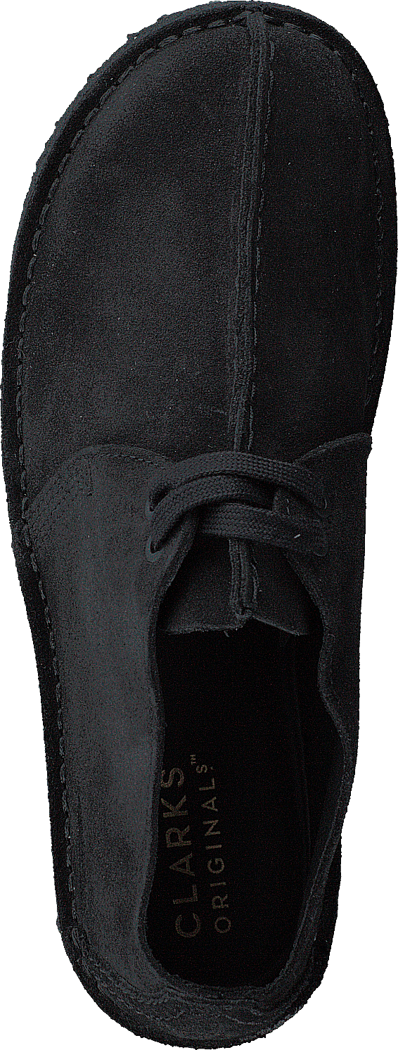 Desert Trek Black Suede