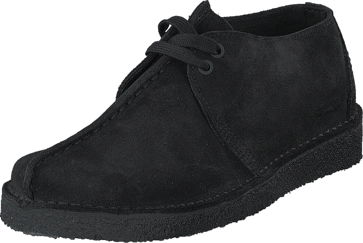 Desert Trek Black Suede