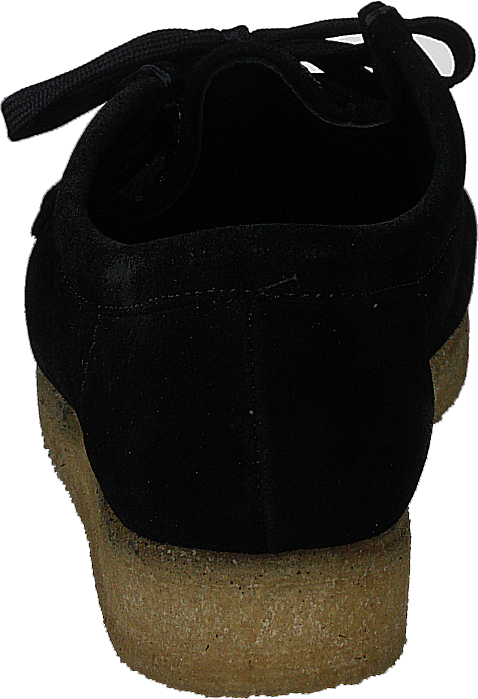 Wallabee Black Raffia