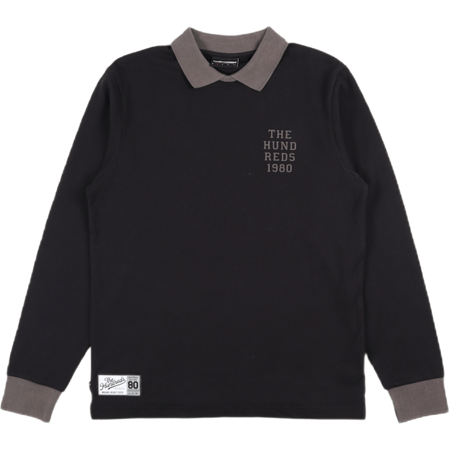 Market Polo Longsleeve Black