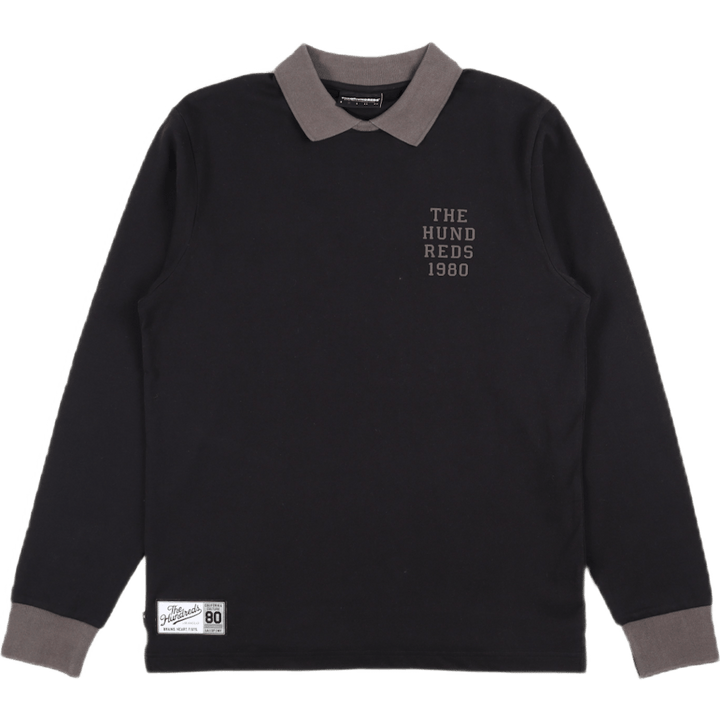 Market Polo Longsleeve Black