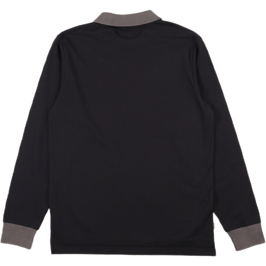 Market Polo Longsleeve Black