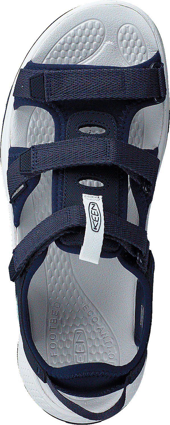 Ke Astoria West Open Toe W Blu Blue Nights-blk Iris