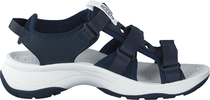 Ke Astoria West Open Toe W Blu Blue Nights-blk Iris