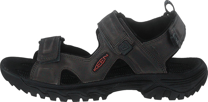 Ke Targhee Iii Open Toe Sandal Grey-black