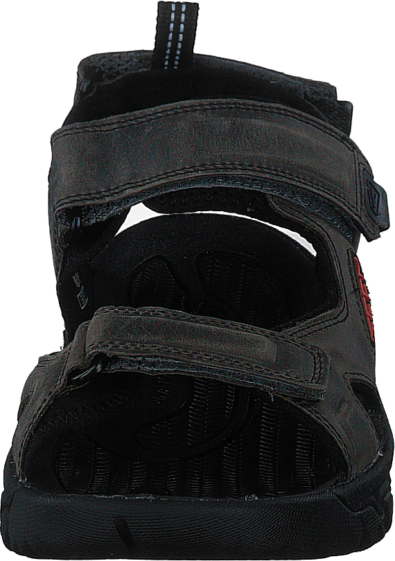 Ke Targhee Iii Open Toe Sandal Grey-black