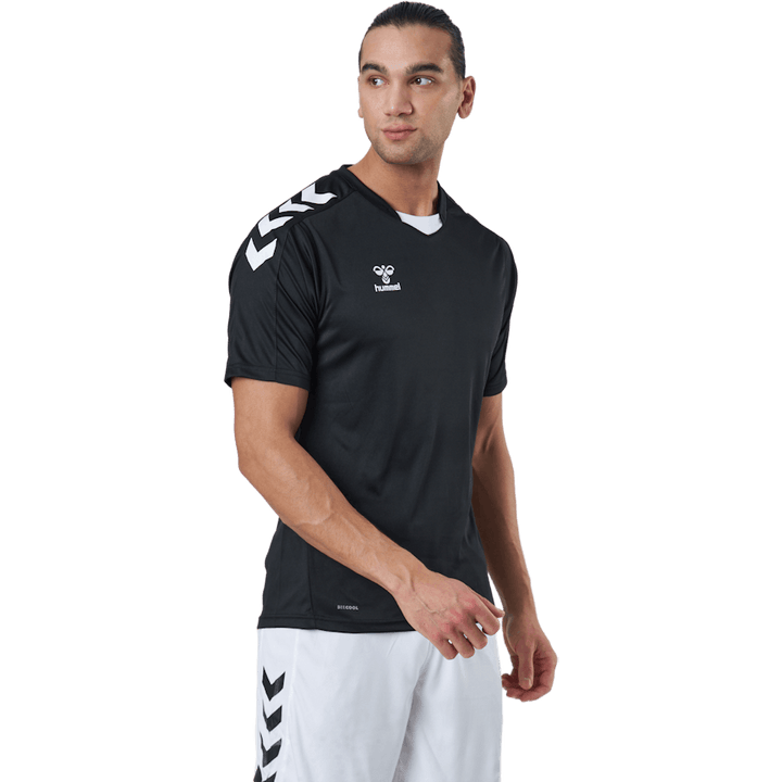 Hmlcore Xk Poly Jersey S/s Black
