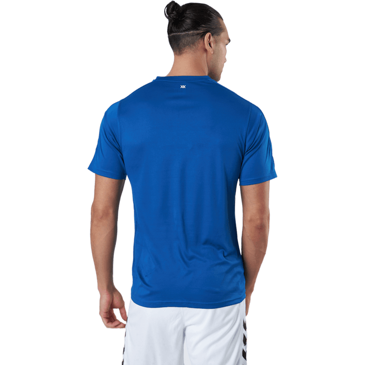Hmlcore Xk Poly Jersey S/s True Blue